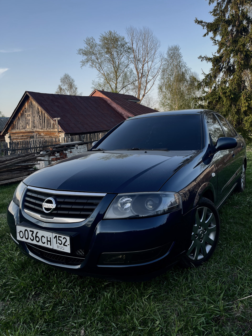 Оптика головного света — Nissan Almera Classic (B10), 1,6 л, 2008 года |  тюнинг | DRIVE2