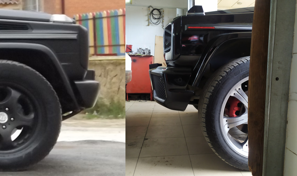 По внешнему виду одни преимущества. — Mercedes-Benz G-Class (W463 1G)