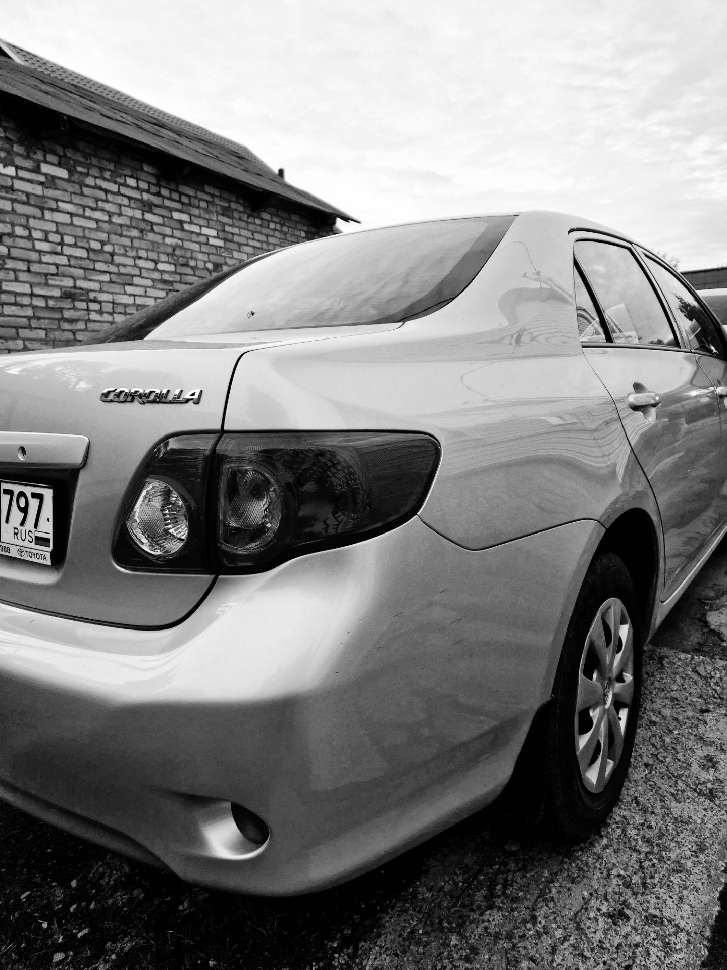 Немного печальки… — Toyota Corolla (140/150), 1,4 л, 2008 года | наблюдение  | DRIVE2