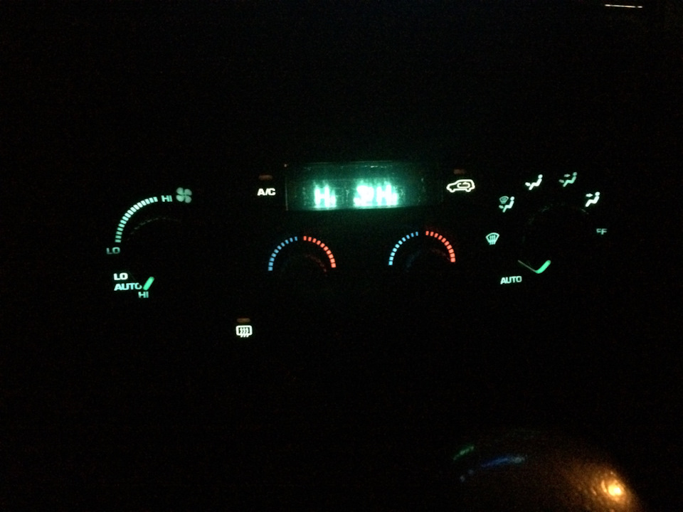 Опять заменил лампочки блока климата! — Jeep Grand Cherokee (WJ), 4,7 л ...