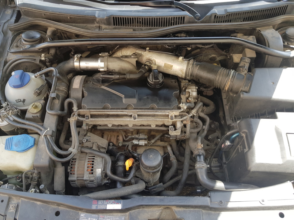 Удаление ЕГР — Volkswagen Golf Mk4, 1,9 л, 2002 года | своими руками ...