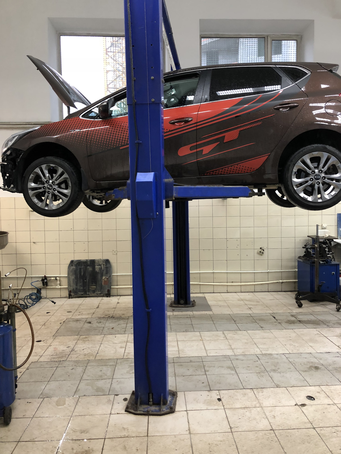 Частичная замена масла в АКПП — KIA Ceed (2G), 1,6 л, 2013 года ...