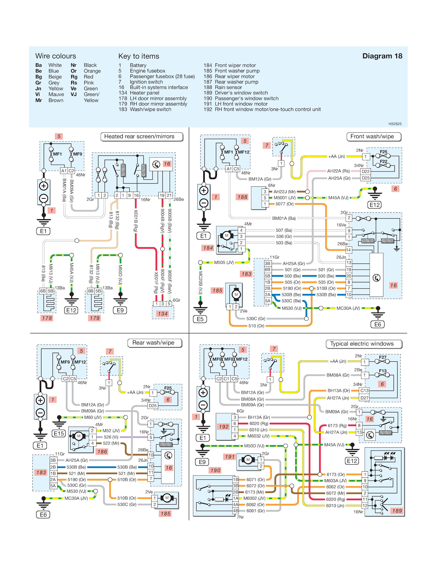 Пежо 406 схема кондиционера