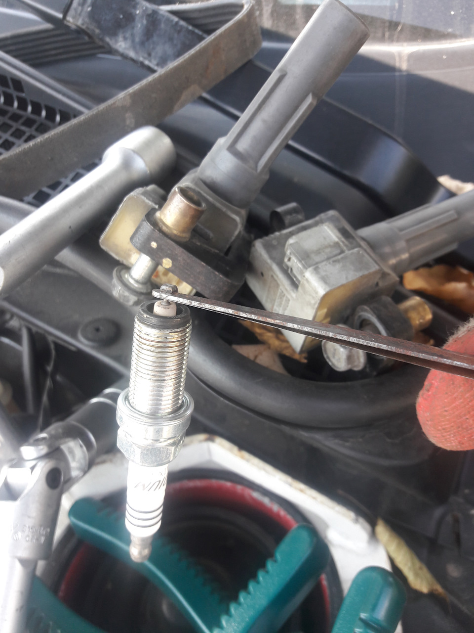 Метки ГРМ, Замена катушек, ревизия фишек КЗ, зазор свечей на EJ204 ...