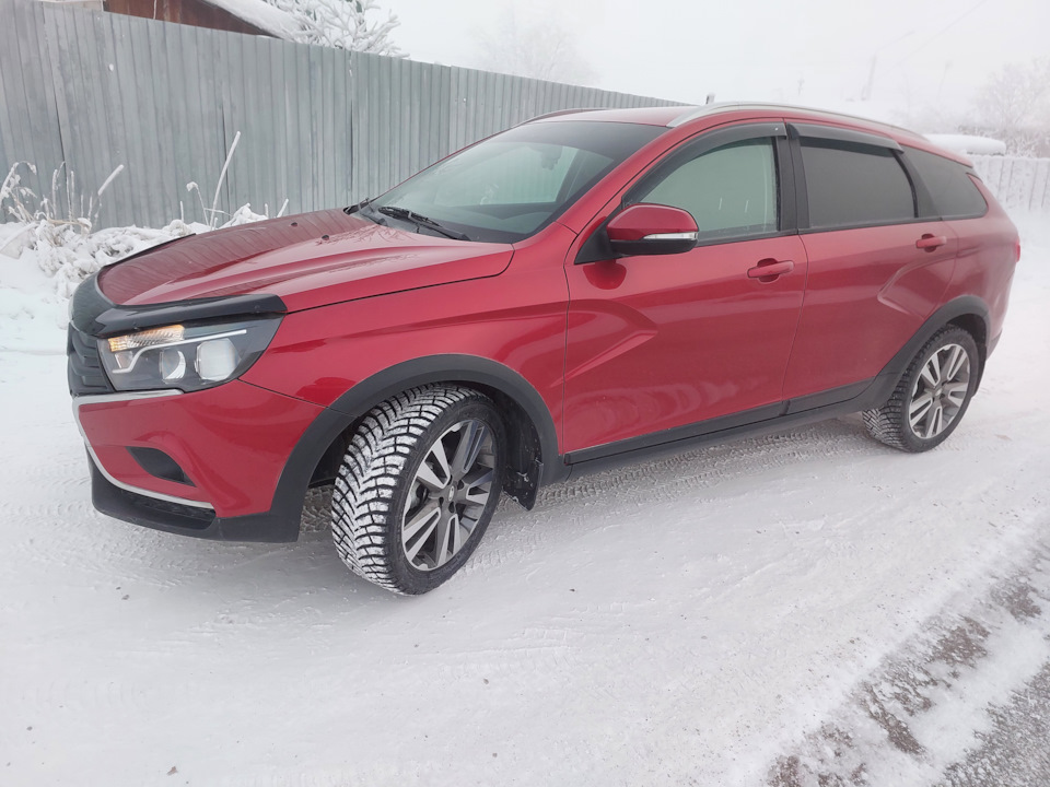 Ить, ить. Новые дутики. — Lada Vesta SW Cross (1G)