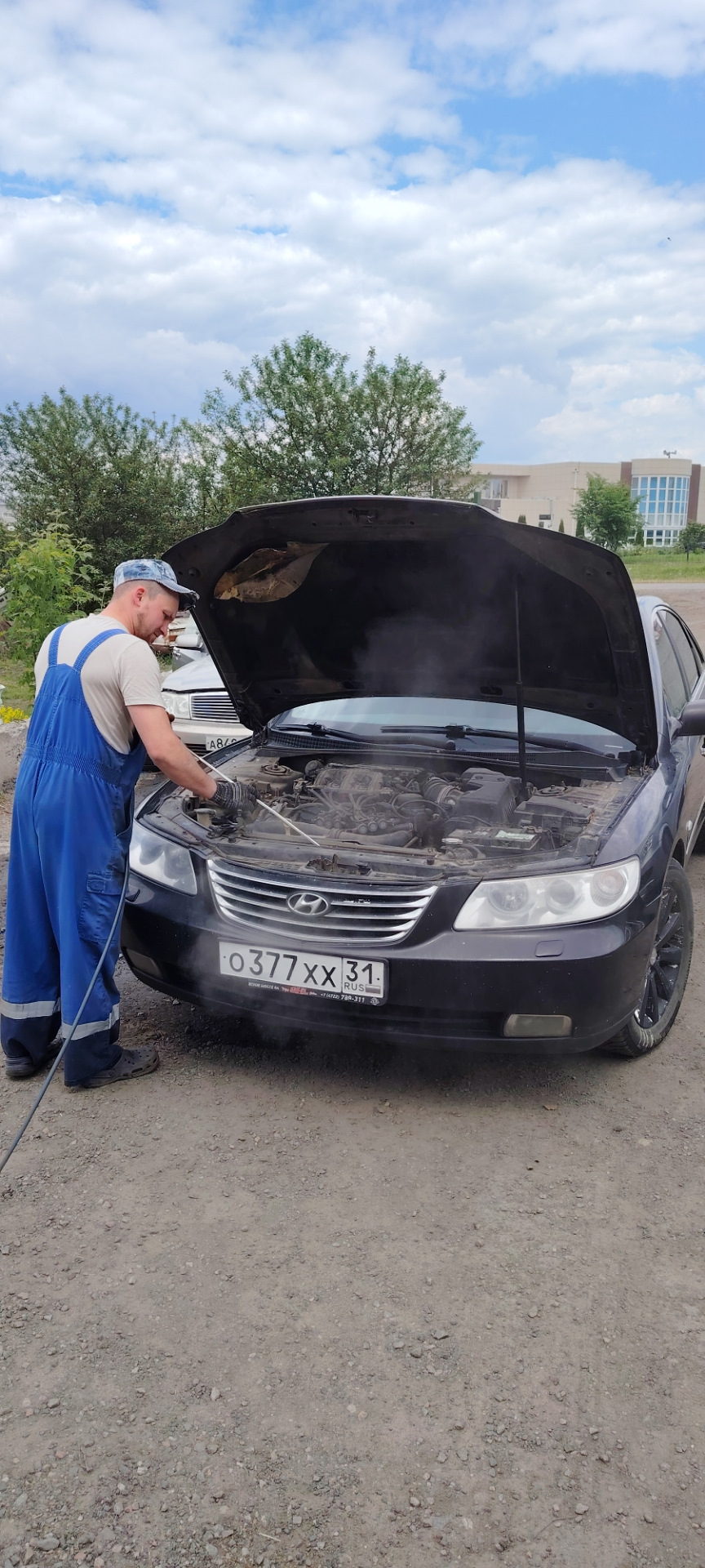 Довожу автомобиль до ума после ремонта… — Hyundai Grandeur (TG), 3,3 л,  2008 года | поломка | DRIVE2