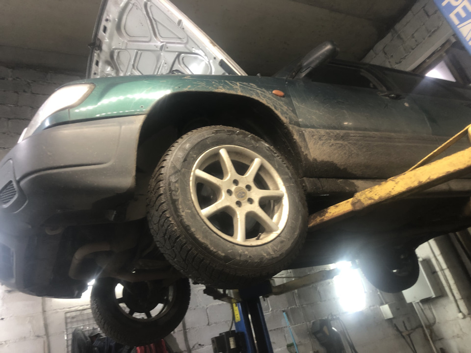 #11 Замена масла в АКПП — Subaru Forester (SF), 2 л, 1997 года | визит ...
