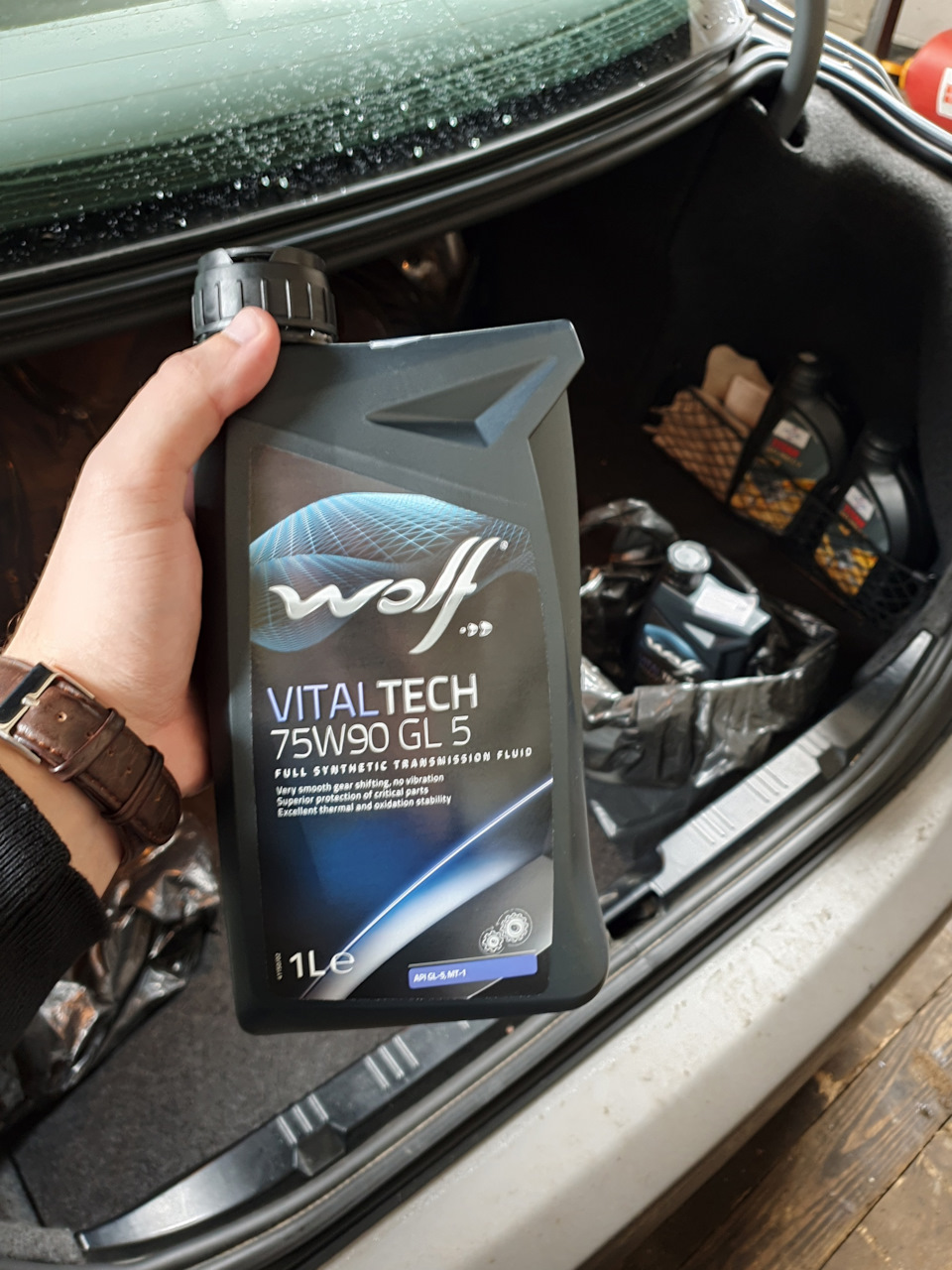 7. Масло в редуктор — BMW 5 series (E60), 3 л, 2007 года | визит на ...