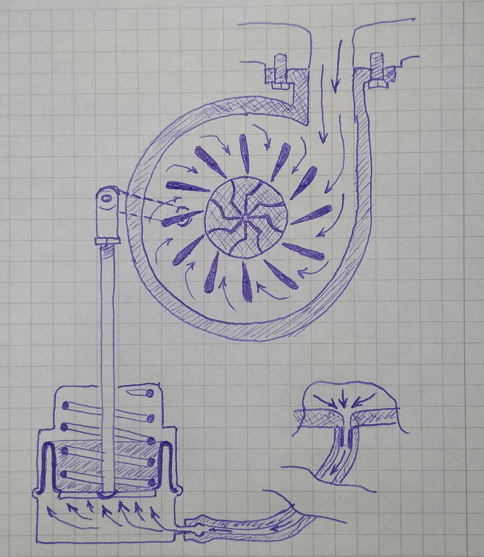 Настройка геометрии турбины на М51. — BMW 7 series (E38), 2,5 л, 1999 ...