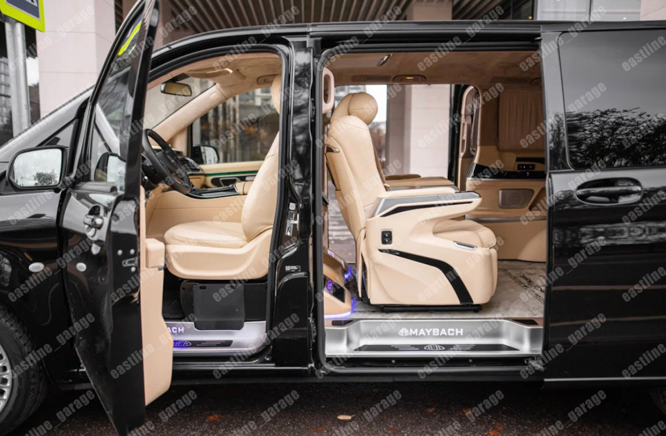 Установка массажных сидений в Mercedes-Benz V-class в Eastline Garage ...