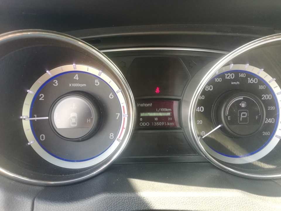 Перевод приборки с корейского на английский — Hyundai Sonata VI (YF), 2 ...