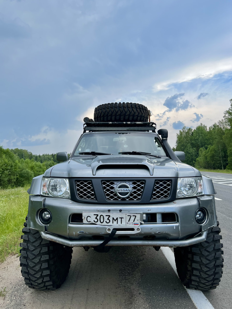 Наш Полярный Урал. Часть-1. Москва-Салехард — Nissan Patrol (Y61), 3 л,  2005 года | путешествие | DRIVE2