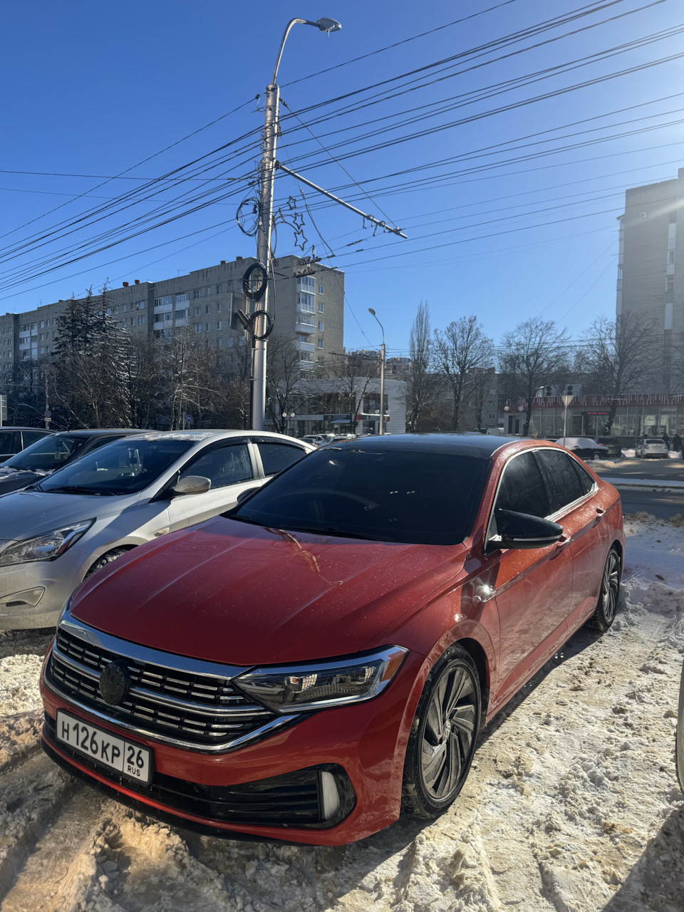 Установка заниженных пружин -50 — Volkswagen Jetta VII, 1,4 л, 2018 года |  стайлинг | DRIVE2