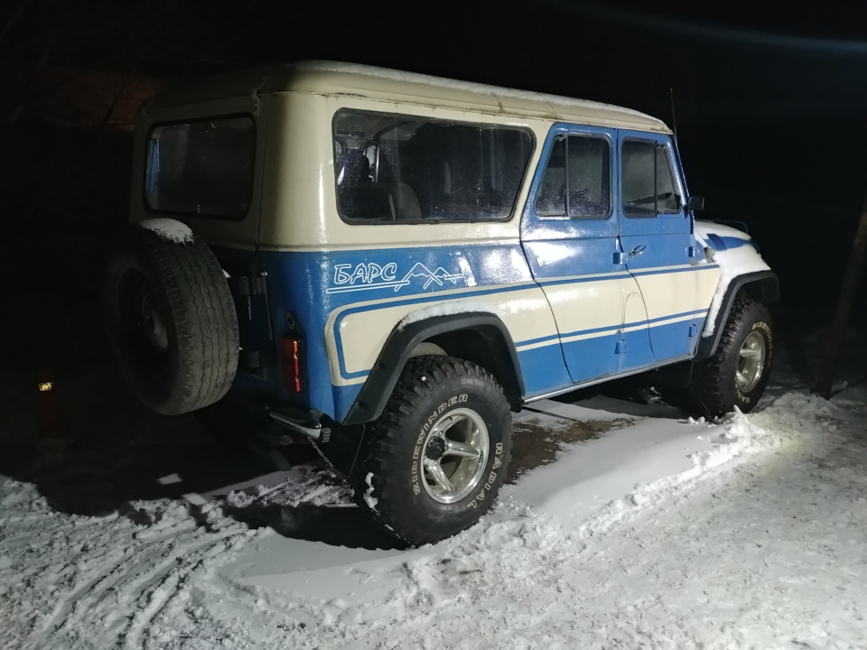 Photo from the logbook UAZ 3153