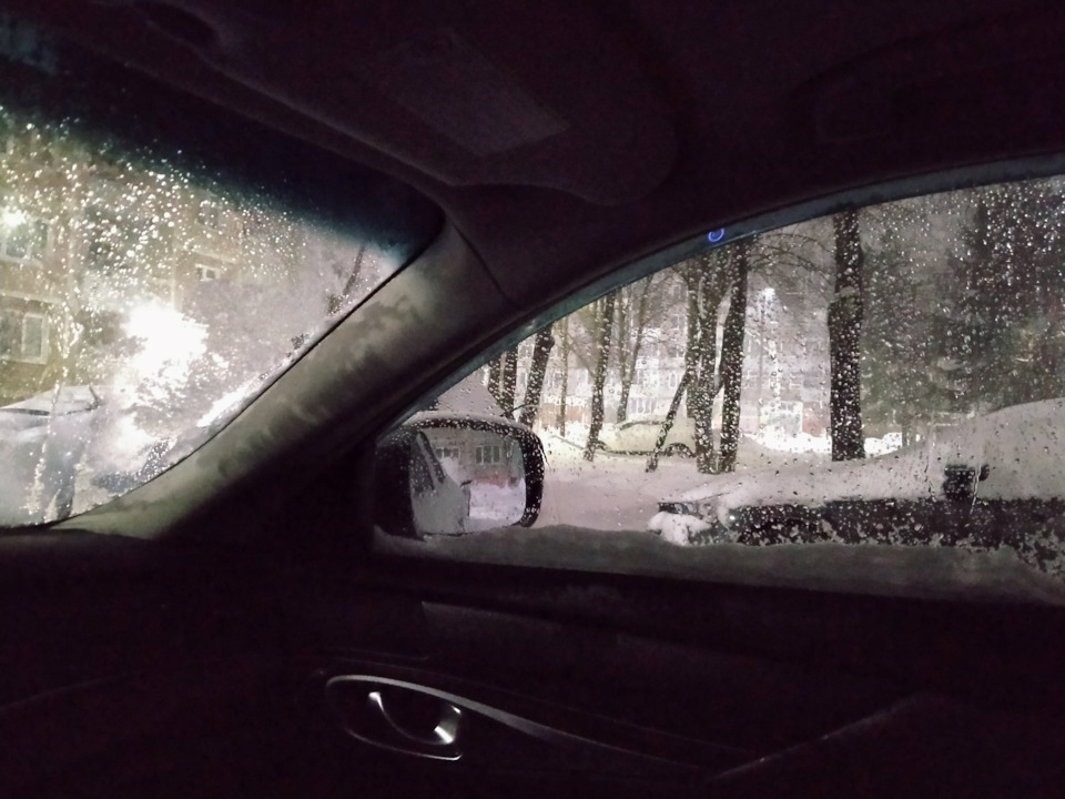 Всё засыпало — Infiniti M (3G)