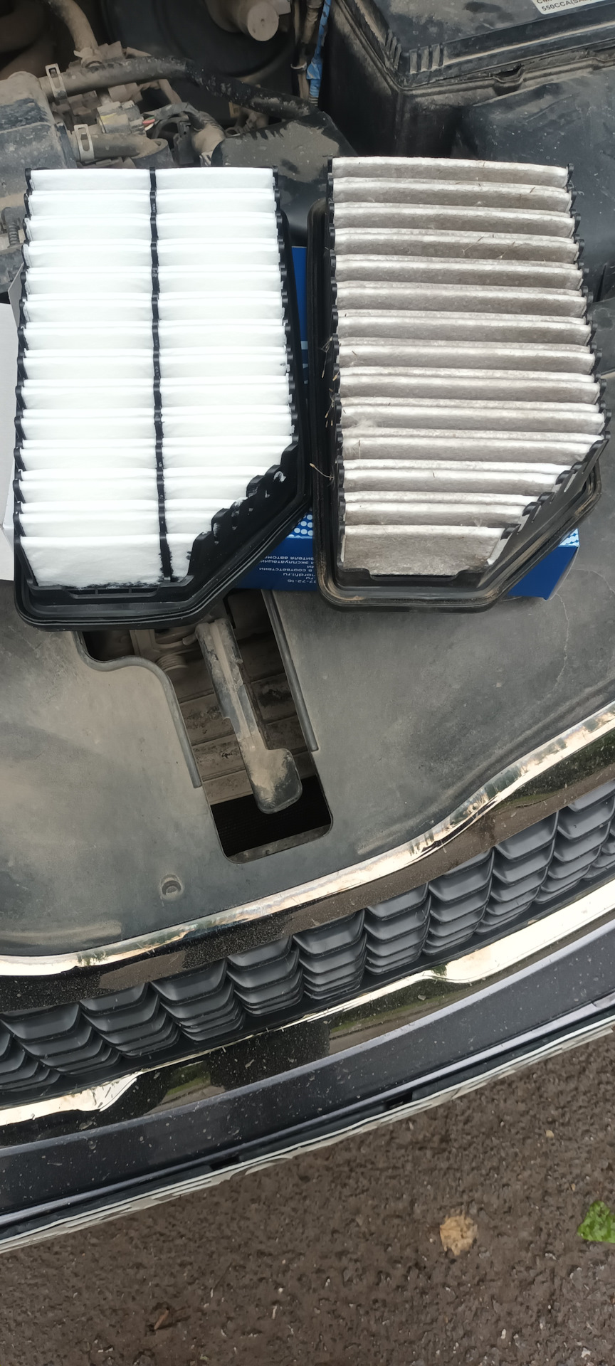 Замена воздушного фильтра — KIA Rio (3G), 1,6 л, 2016 года | расходники ...