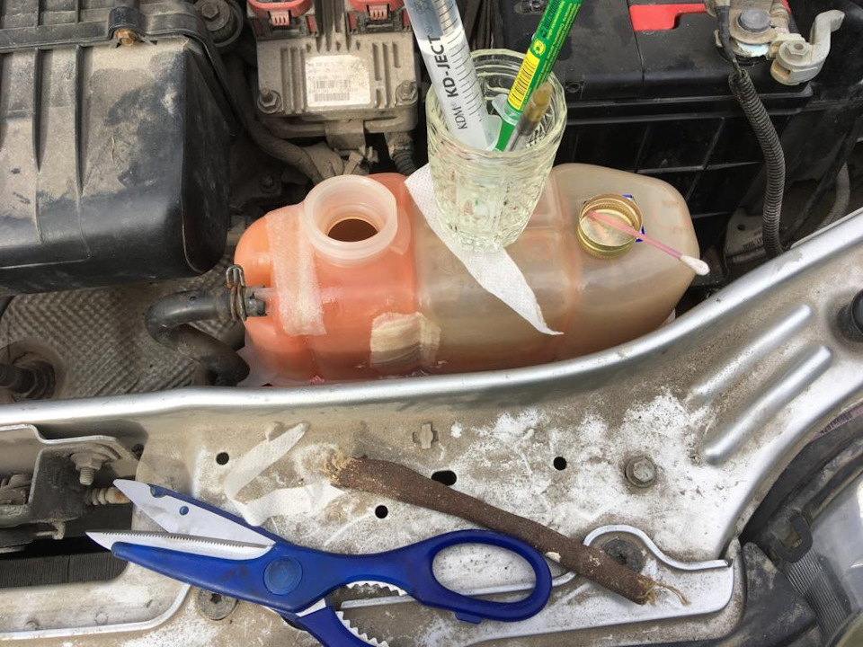 Уменьшение давления в системе охлаждения (мысли вслух) — FIAT Albea, 1 ...