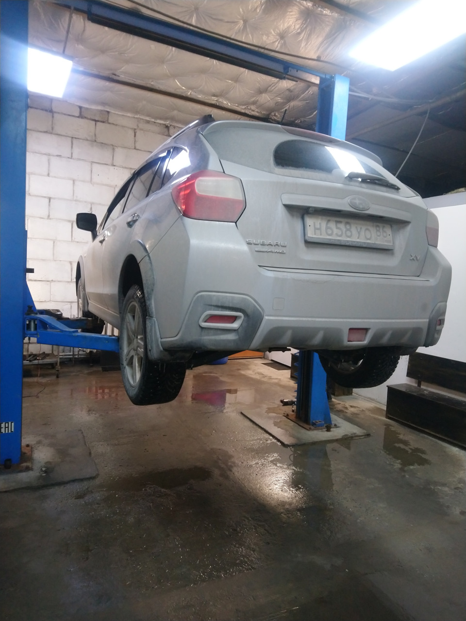 Замена плавающих сайлентблоков — Subaru XV (1G), 2 л, 2013 года | визит ...