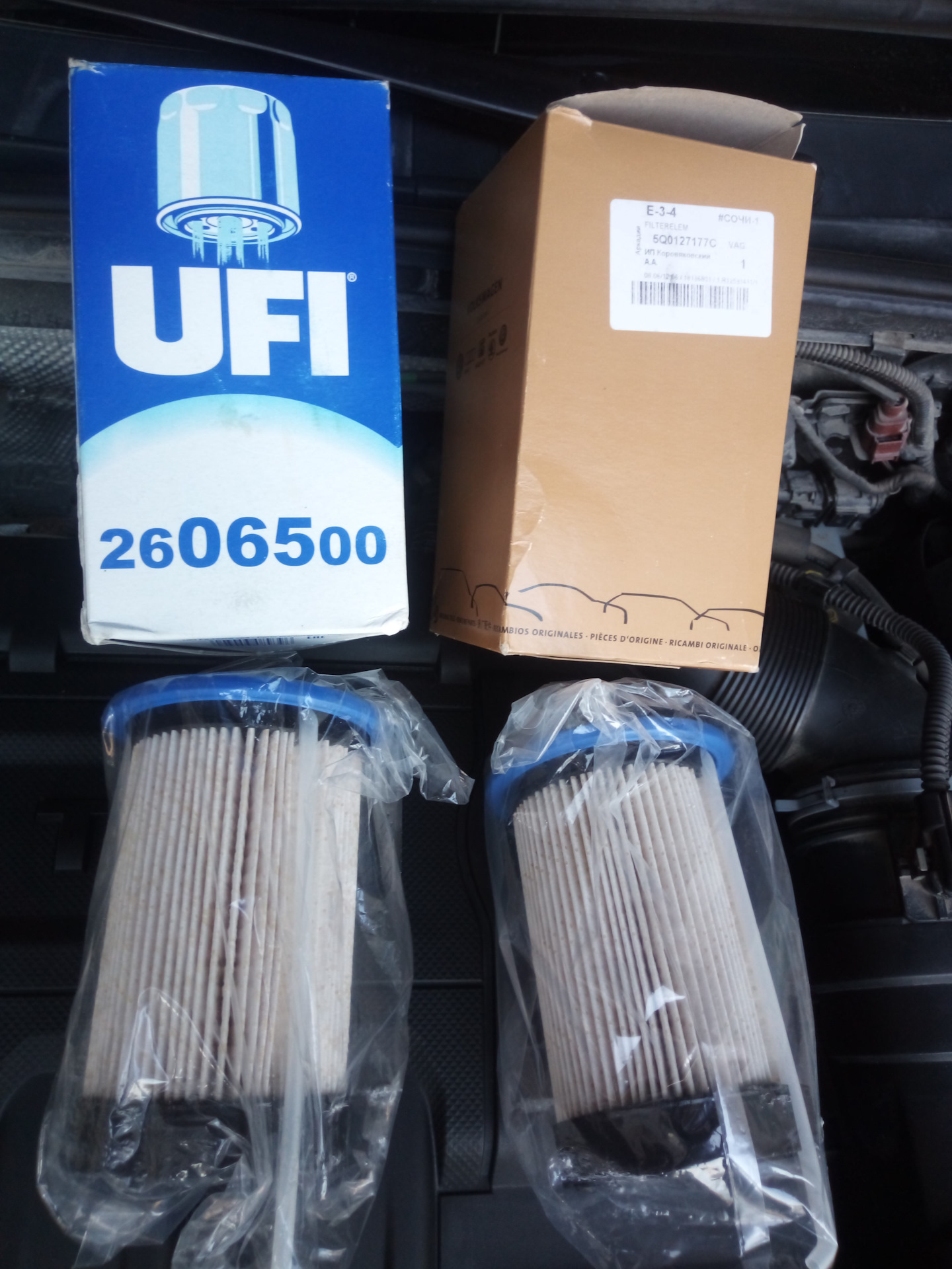 Замена топливного фильтра — Skoda Octavia A7 Mk3, 2 л, 2016 года ...