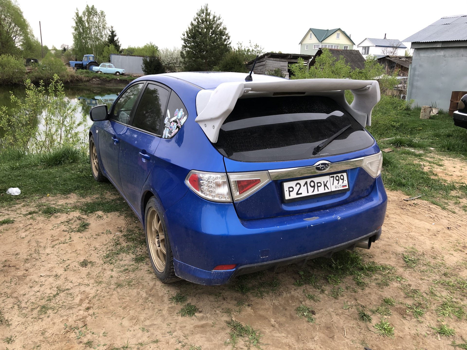 Боли пост — Subaru Impreza WRX (GH/GE/GV/GR), 2 л, 2008 года | стайлинг |  DRIVE2