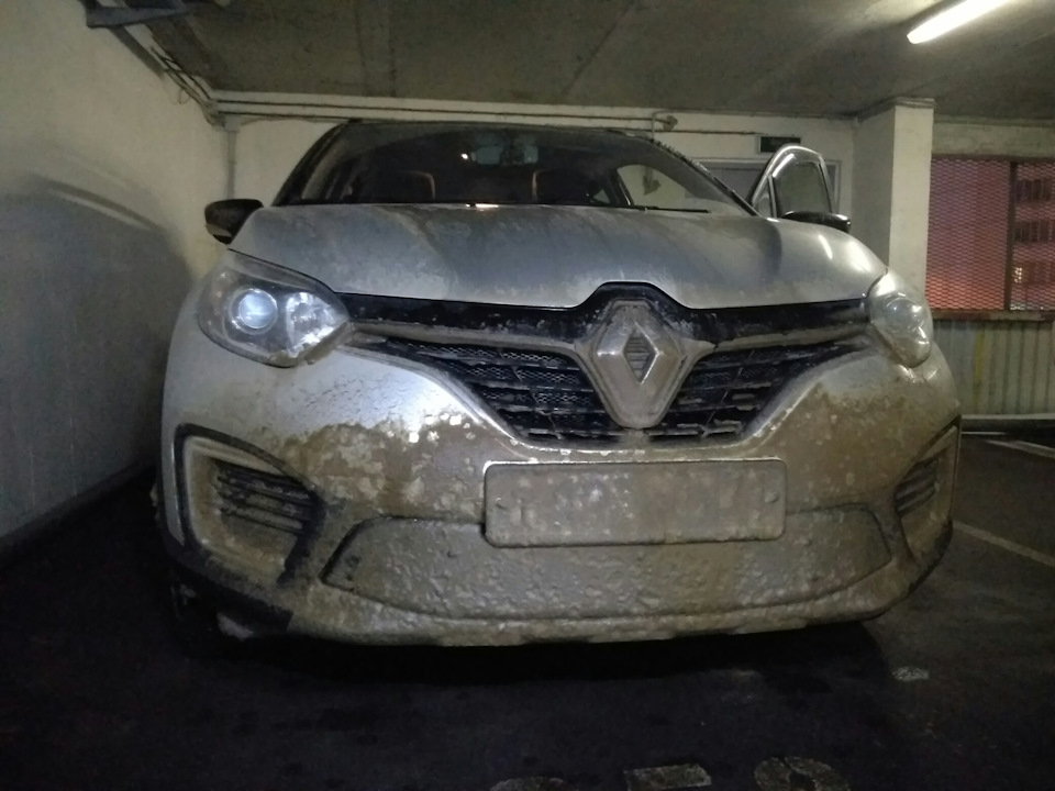 Зачем нужна нижняя заглушка радиатора? — Renault Kaptur (2016), 1,6 л .