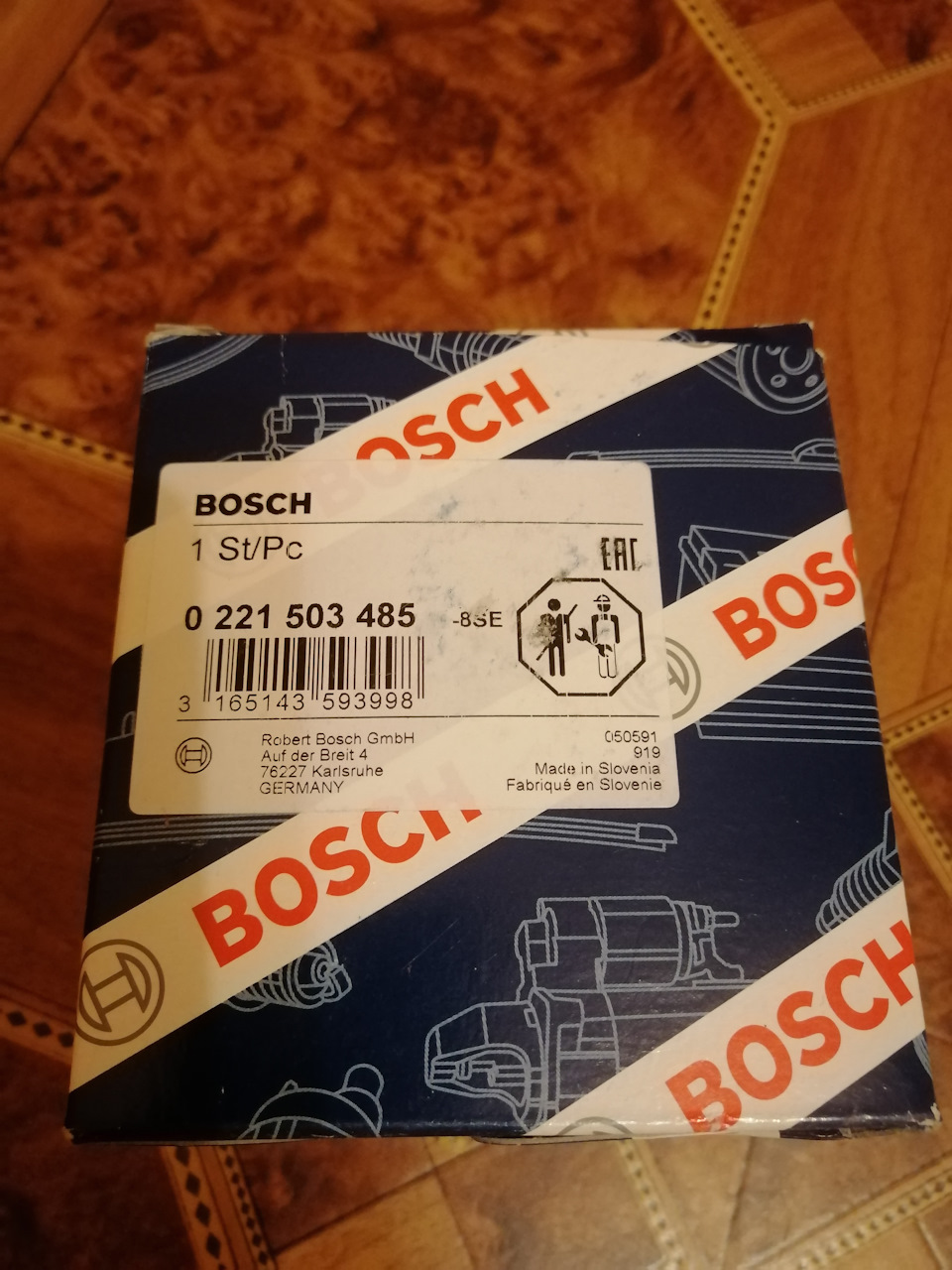 Новая катушка — Ford Focus Hatchback II. Запчасти на фото: 0221503485, 593998