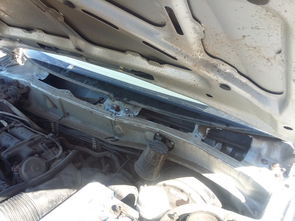 Уплотнитель "жабо" - Peugeot 307, 1,6 л, 2006 года своими руками DRIVE2