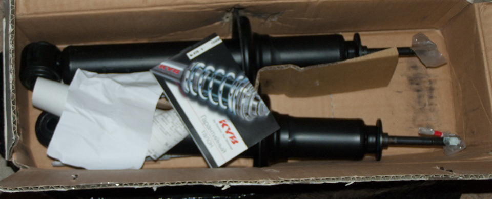 Задние амортизаторы — Hyundai Sonata II (Y-2)