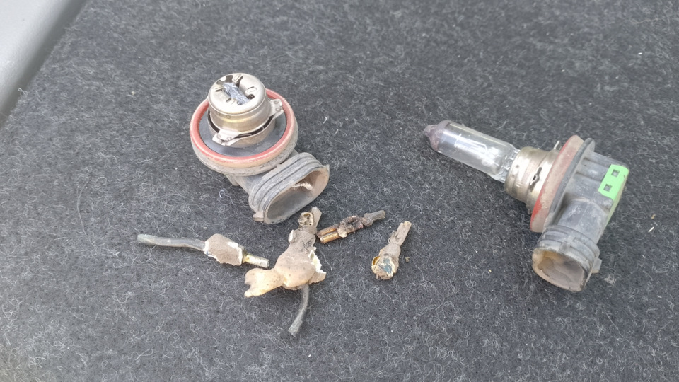 Ремонт проводки птф — Lada Калина универсал, 1,6 л, 2009 года ...