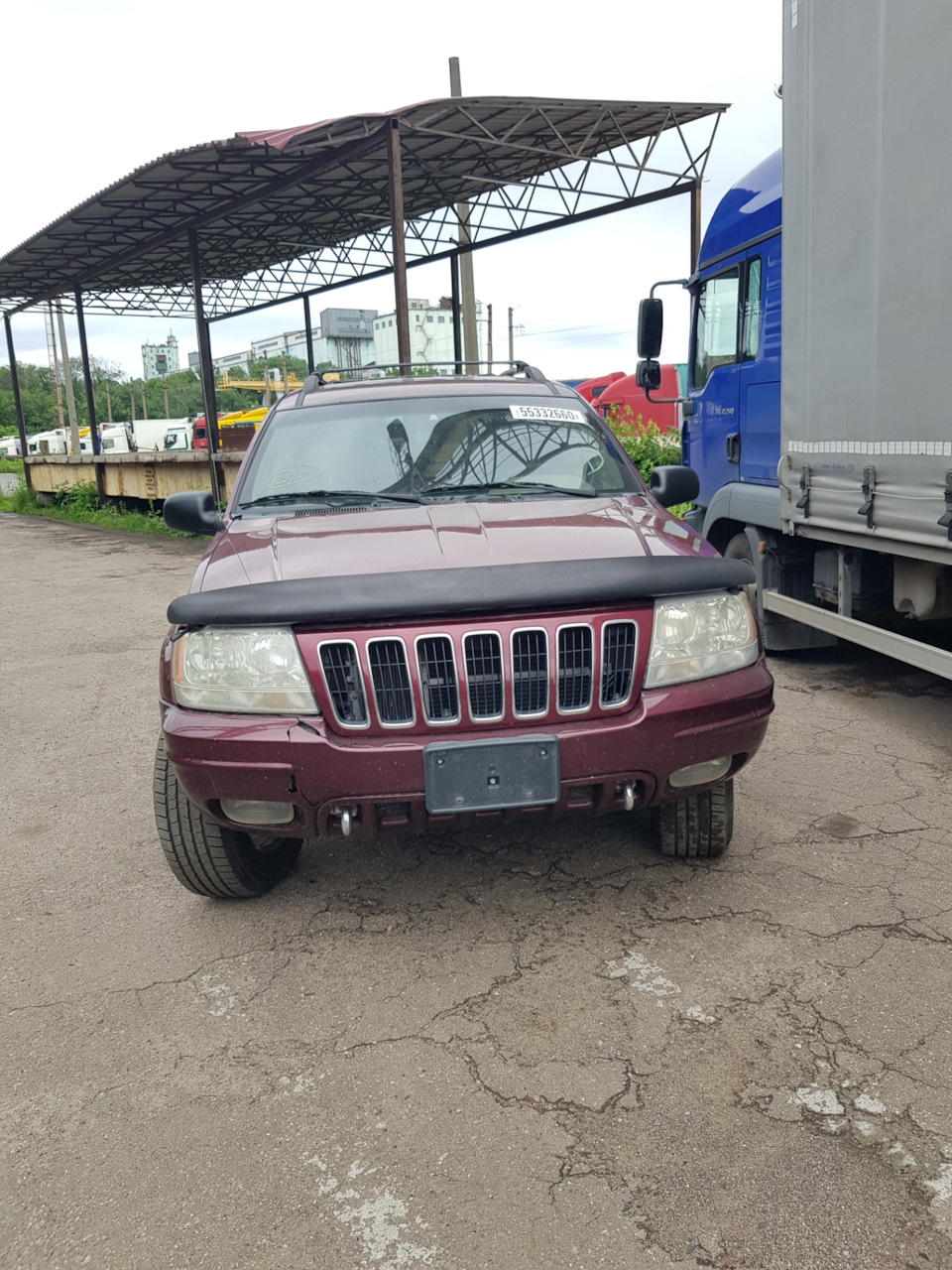 Первая встреча — Jeep Grand Cherokee (WJ), 4,7 л, 2001 года | покупка  машины | DRIVE2