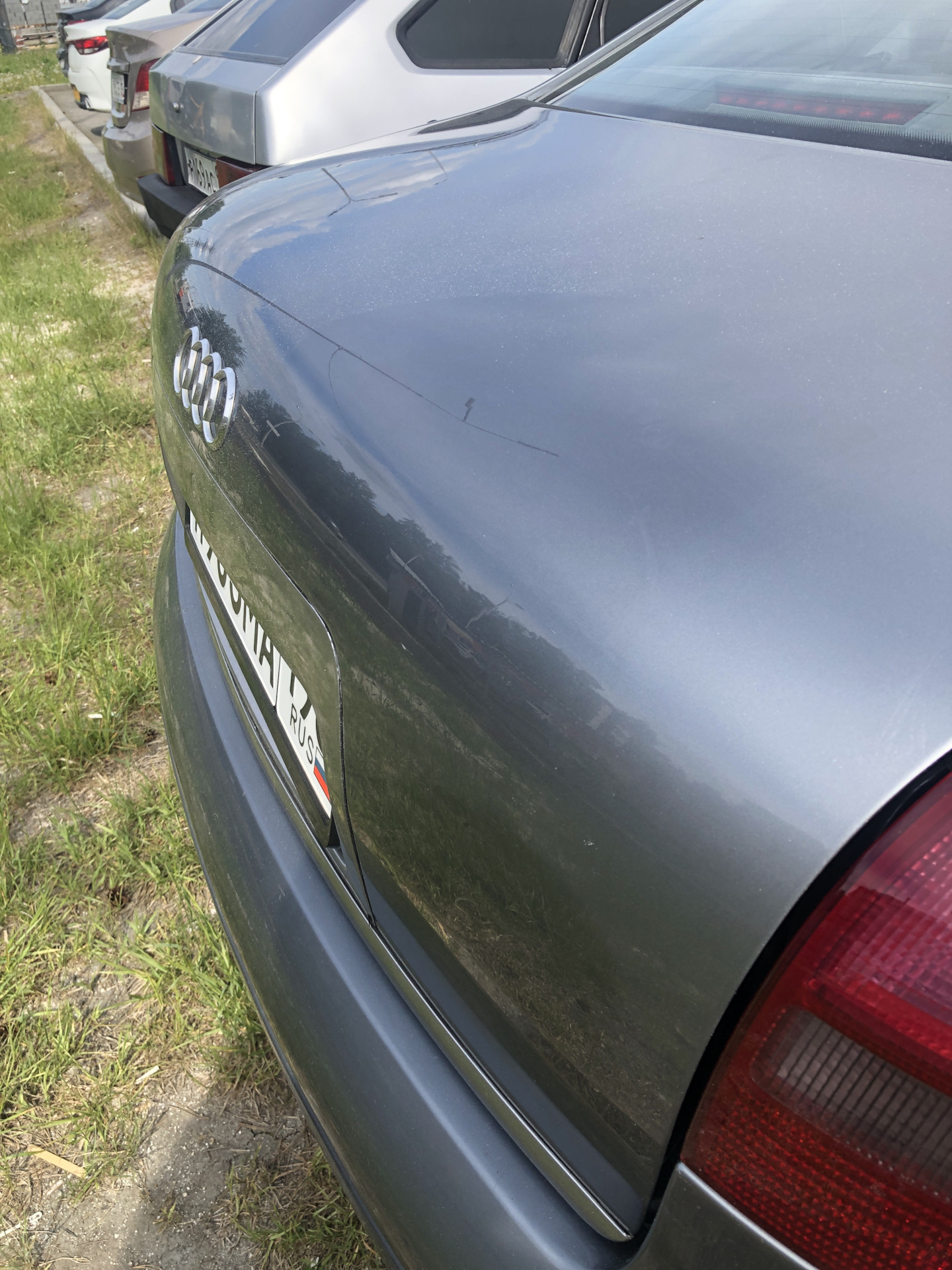 Удаление вмятин без окраса — Audi A6 (C5), 2,7 л, 2000 года | кузовной ...