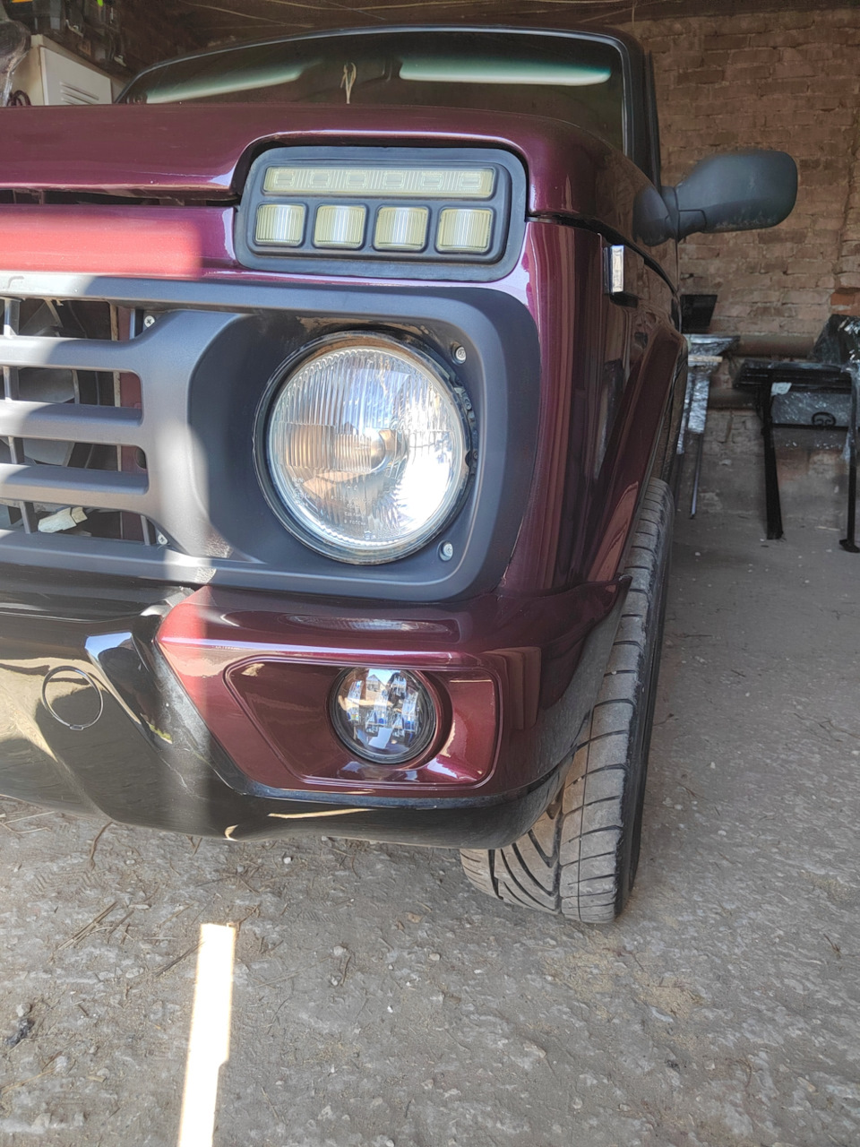 Летняя резина и правка дисков — Lada 4x4 3D, 1,7 л, 2002 года ...