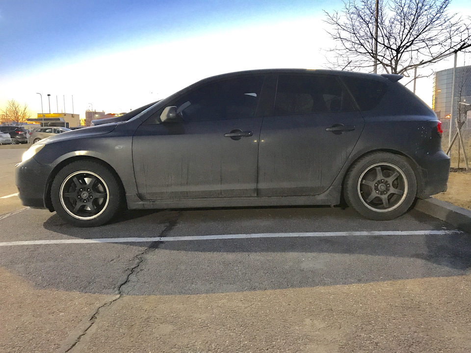 Задние пружины от СХ7 — Mazda 3 (1G) BK, 2 л, 2007 года | своими руками ...