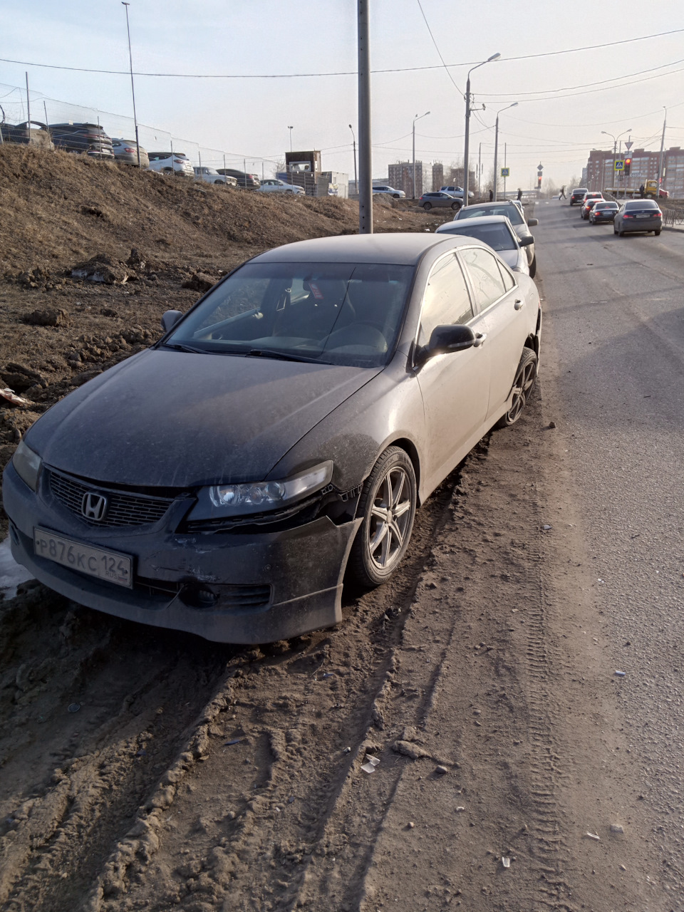 Конец истории — Honda Accord (7G), 2 л, 2006 года | ДТП | DRIVE2