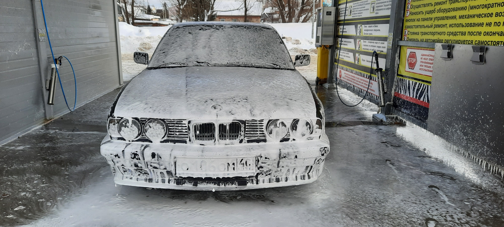 Реинкорнация, фэйслифтинг или изгнание БОБРОВ — BMW 5 series (E34), 2,5 л,  1992 года | плановое ТО | DRIVE2