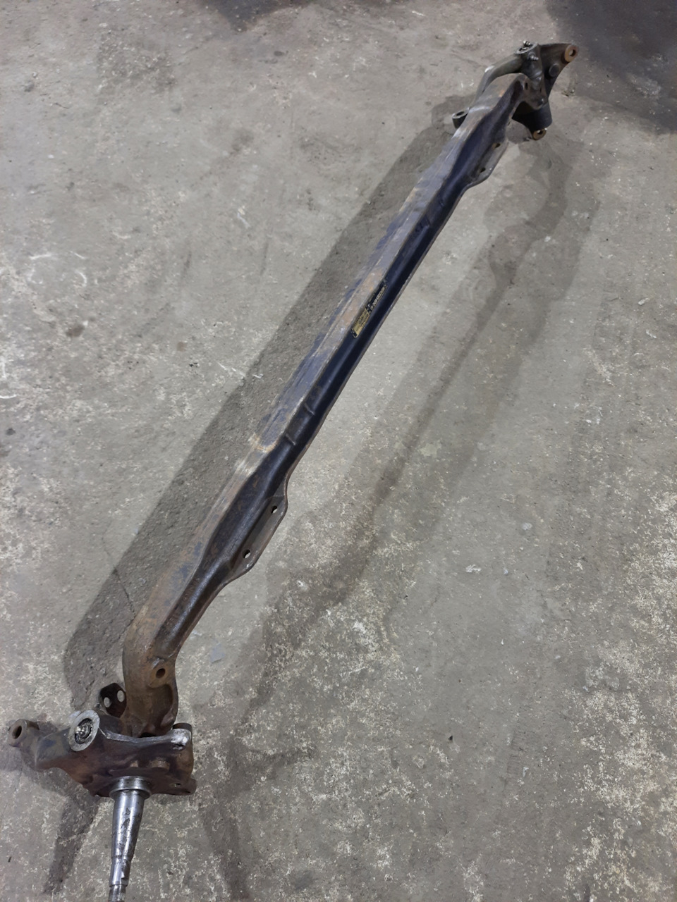 Замена передней балки — Mercedes-Benz T1, 2,9 л, 1992 года | своими ...