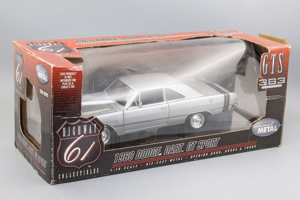1/18 Dodge Dart GT Sport 1968 Highway61 — Сообщество «Масштабные