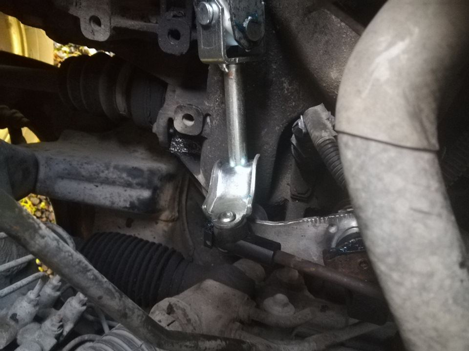 Замена кулисы на короткоходную. — Chevrolet Lacetti 5D, 1,6 л., 2006 ...