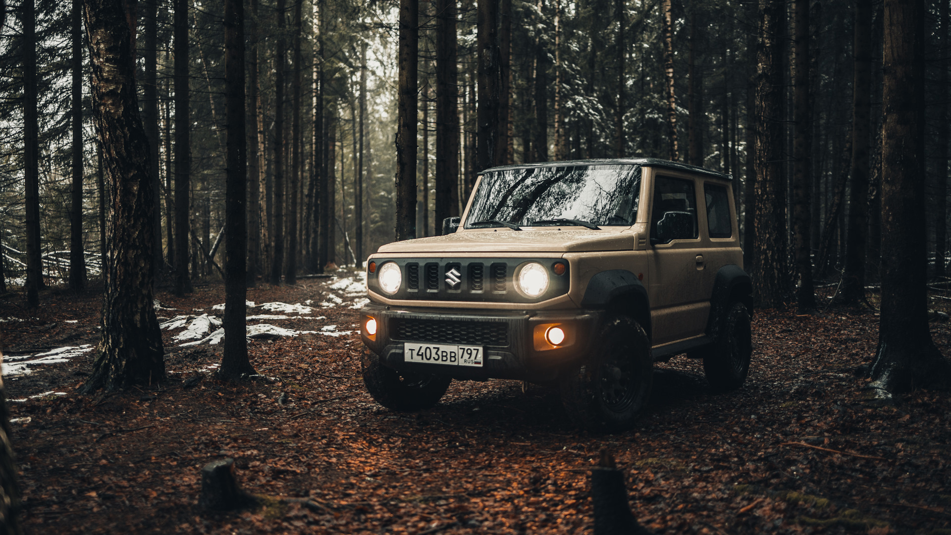 Suzuki Jimny (2018) 1.5 бензиновый 2020 | Белый песок на DRIVE2