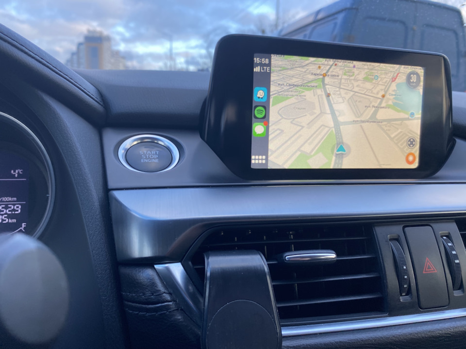 Apple CarPlay — Mazda 6 (3G) GJ, 2,5 л, 2016 года электроника DRIVE2