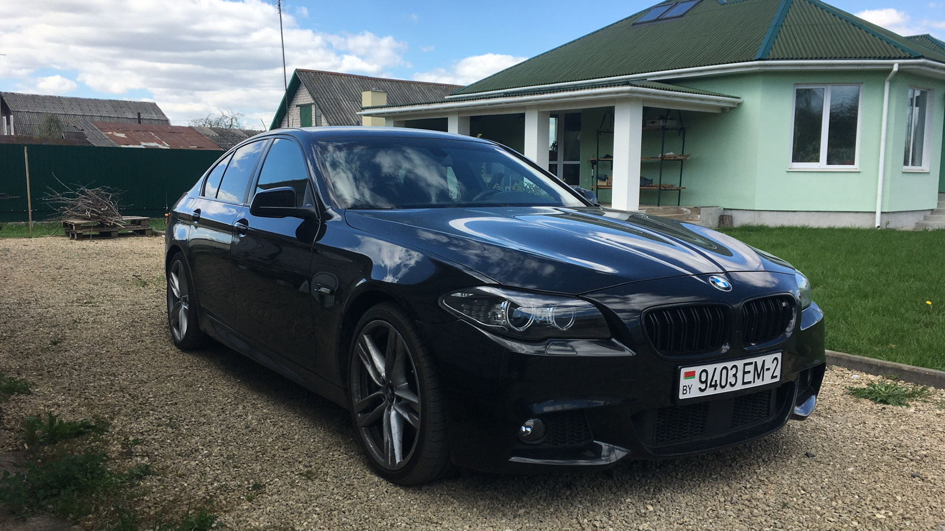 BMW 5 series (F10) 2.5 дизельный 2013 | Black на DRIVE2