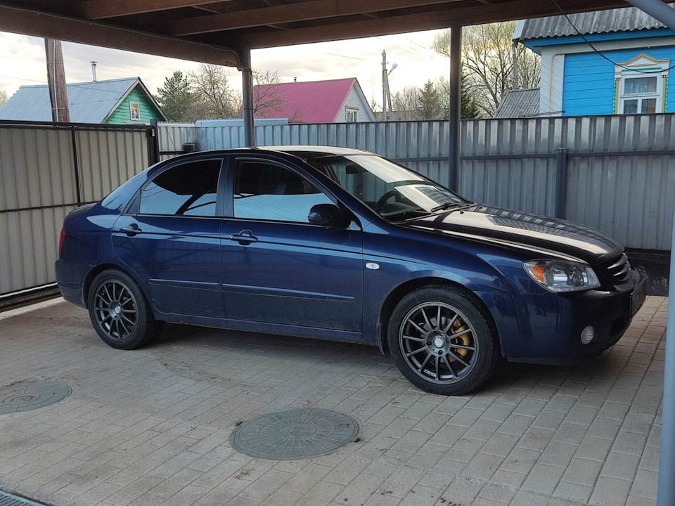 R17 — KIA Cerato (1G), 1,6 л, 2006 года | колёсные диски | DRIVE2