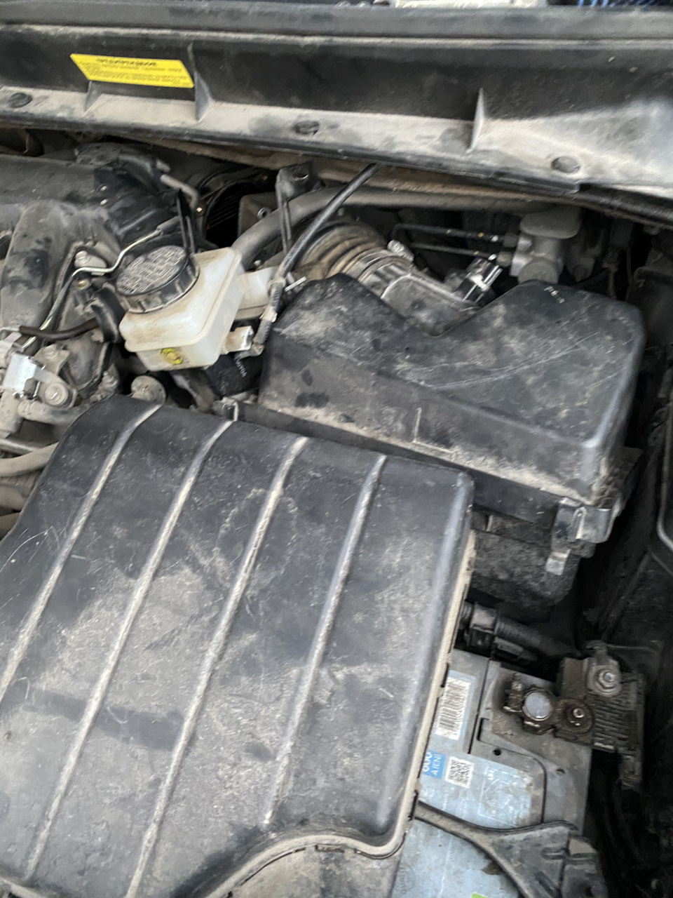 Чистим дроссельную заслонку — Nissan Murano II, 3,5 л, 2013 года ...