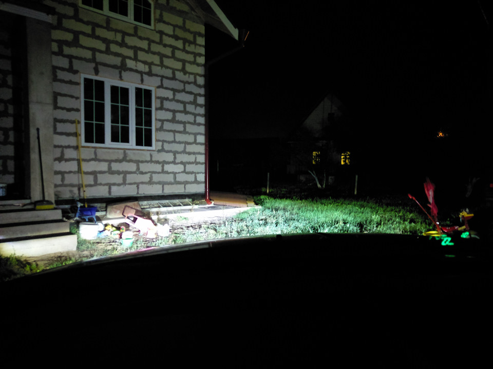 Как светят LED ПТФ-ки и правильная регулировка фар. — Dodge Avenger ...