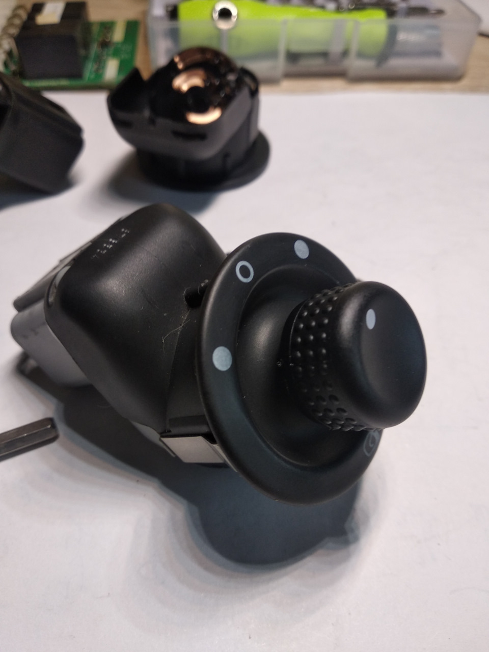 Ремонт джойстика управления зеркал. — Renault Espace IV, 2 л, 2006 года ...