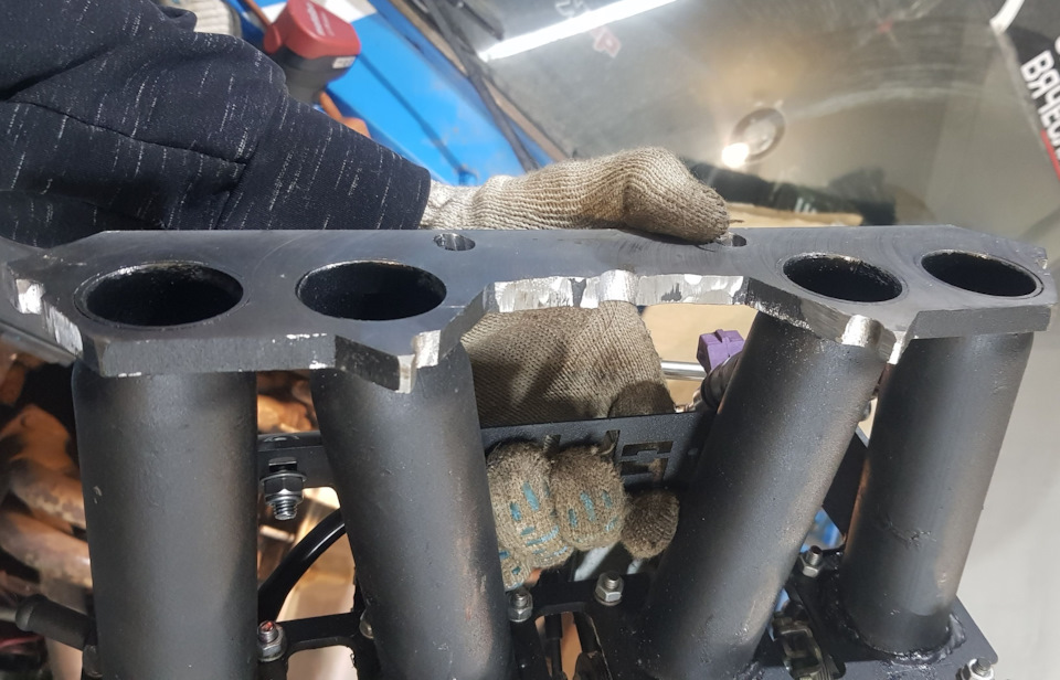 Установка дросселей в ВАЗ 2101-07 Levin Black Top + переход на инжектор ...