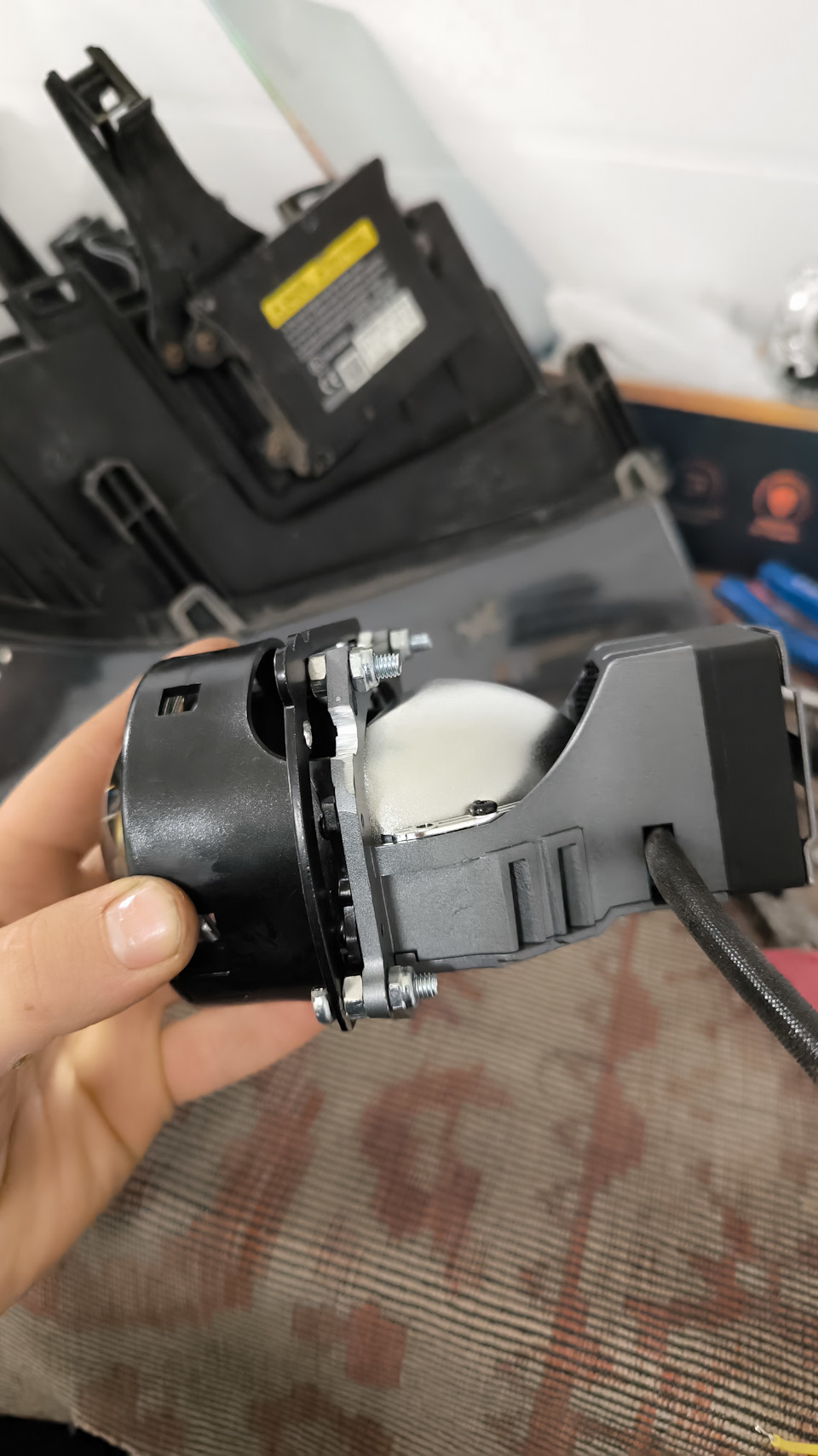 Bi led в фары фрилендер 2 — Land Rover Freelander 2 (L359), 2,2 л, 2011 ...