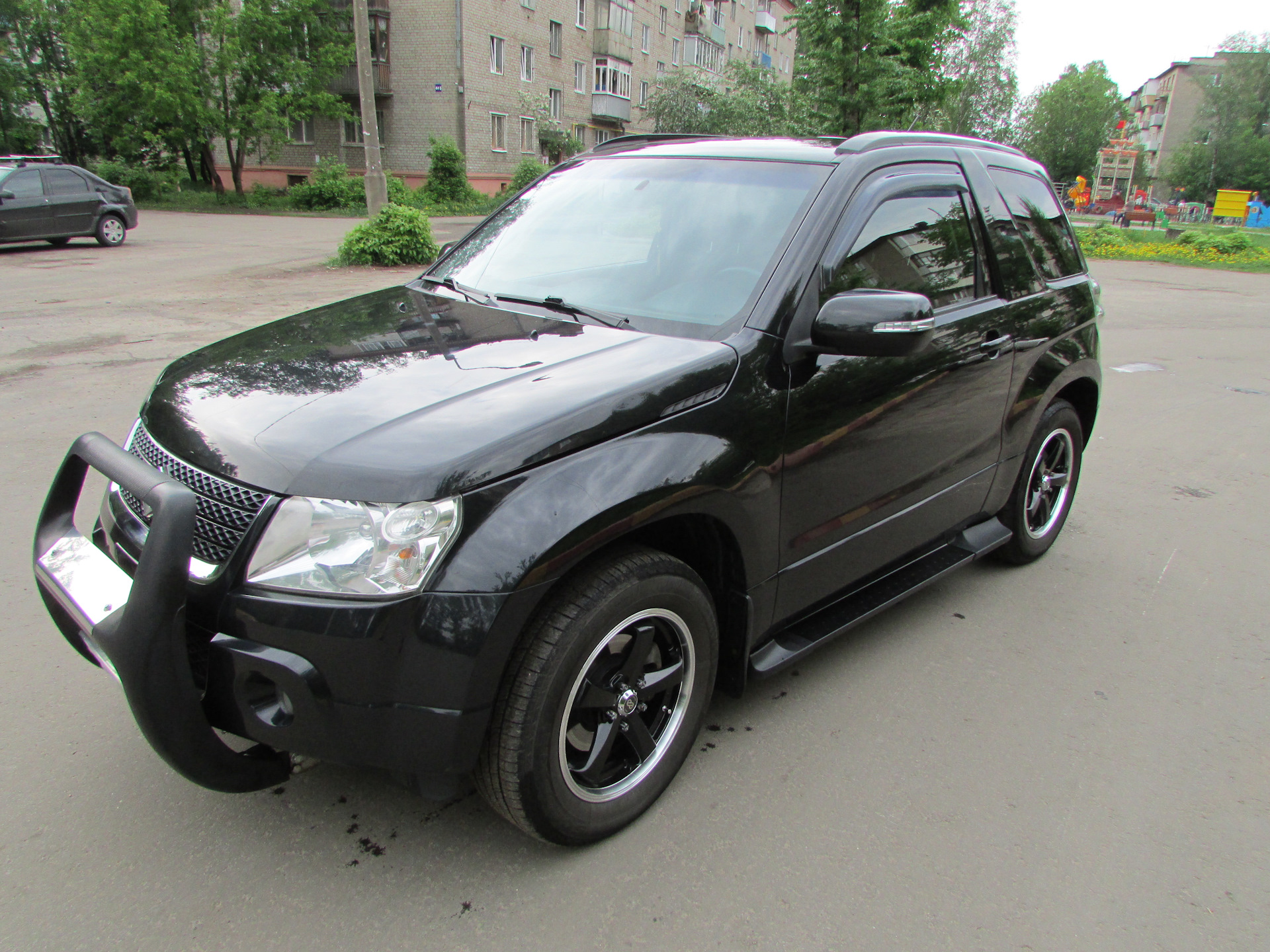 Обвес.Продолжение.Пороги — Suzuki Grand Vitara (2G), 1,6 л, 2010 года |  стайлинг | DRIVE2