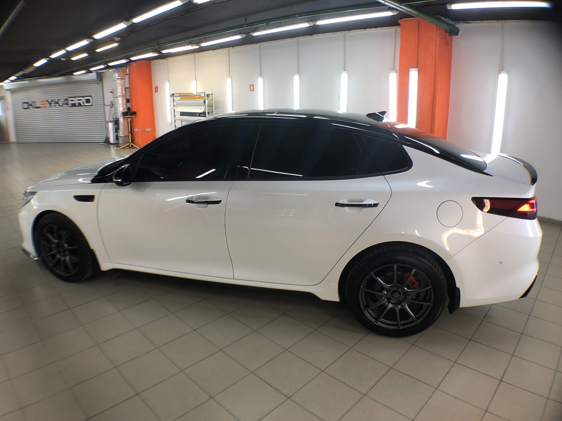 kia optima антихром