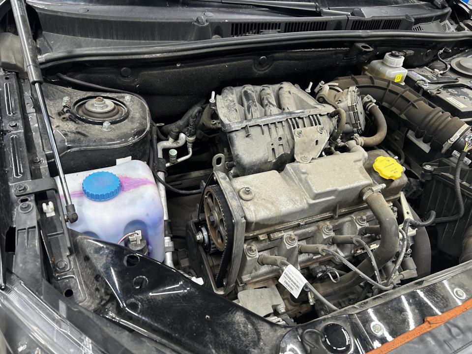 Вынужденный заезд на СТО — Lada Гранта (2G) FL, 1,6 л, 2020 года ...